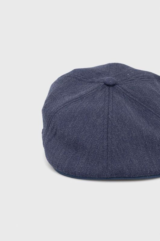 Кашкет з домішкою вовни Kangol колір синій (2269588) фото 2