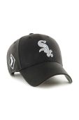 Кепка з домішкою вовни 47brand MLB Chicago White Sox колір чорний з аплікацією