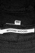 Бавовняний капелюх Wood Wood Ossian Bucket Hat 12240817-7083 BLACK колір чорний з бавовни 12240817.7083-DUSTYGREEN