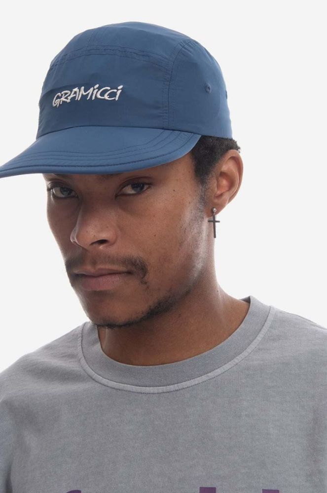 Кепка Gramicci Shell Jet Cup колір синій з аплікацією G2SA.029-navy фото 10