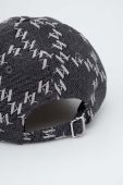 Кепка Karl Lagerfeld колір чорний візерунок (3617050)