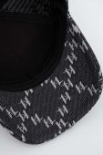 Кепка Karl Lagerfeld колір чорний візерунок (3617050)