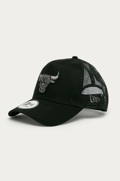 Кепка New Era колір чорний з аплікацією 12523913-BLACK