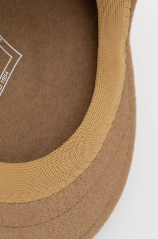 Кашкет Kangol WOOL 504 колір бежевий фото 4