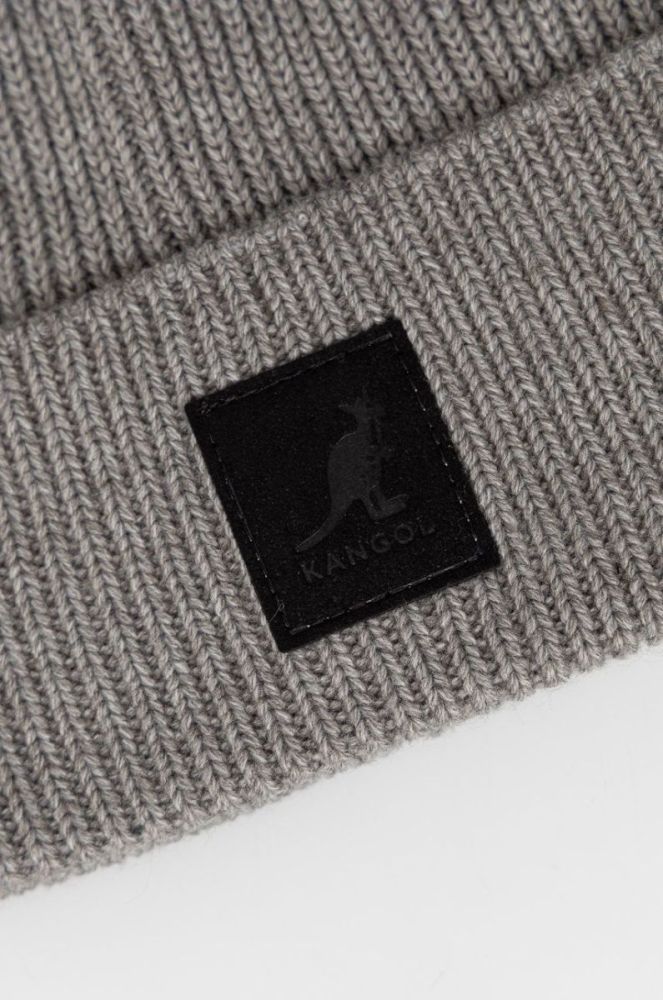 Шапка Kangol цвет серый из тонкого трикотажа K3020ST.LF069-LF069 фото 3