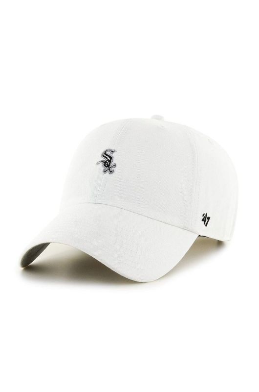 Кепка 47brand Chicago White Sox колір білий з аплікацією