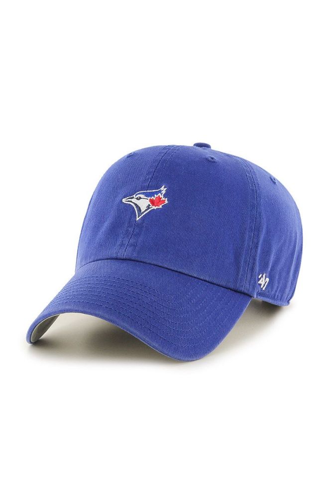 Кепка 47brand Toronto Blue Jays однотонна колір блакитний