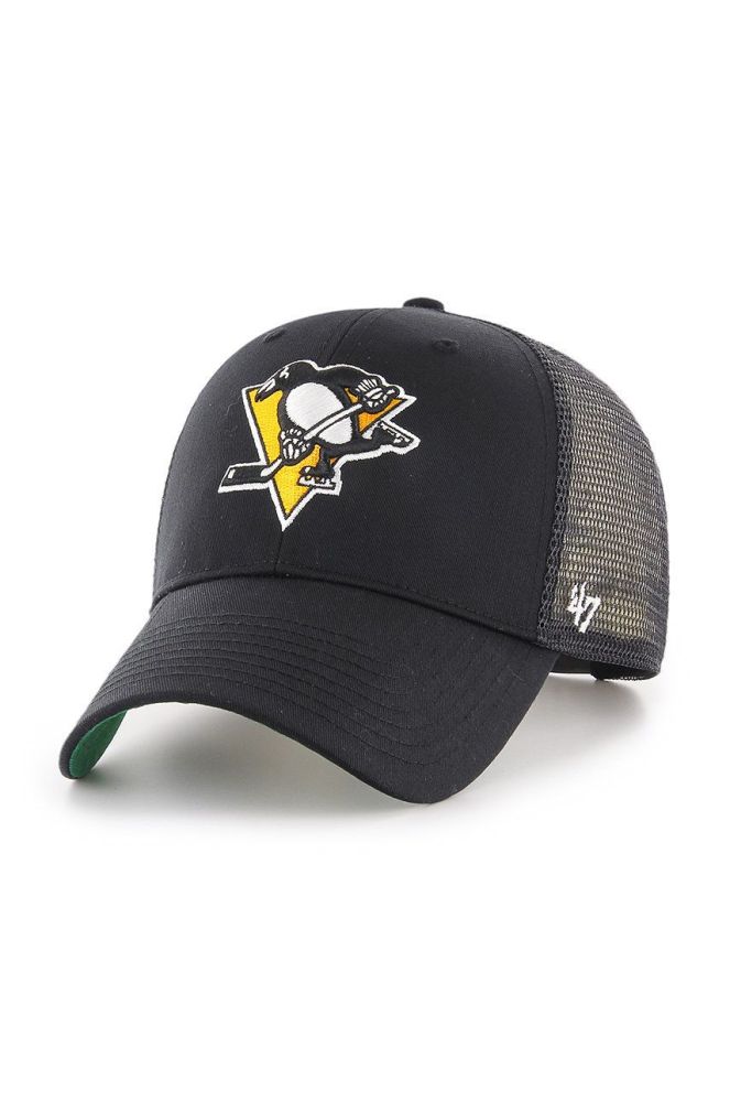 Кепка 47brand Pittsburgh Penguins колір чорний з аплікацією (2293680)