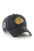 Кепка 47brand Chicago Blackhawks колір чорний з аплікацією (2293690)