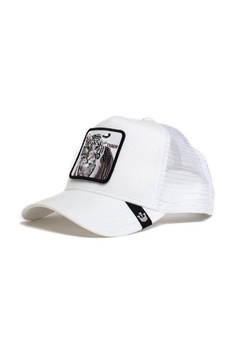 Кепка Goorin Bros колір білий з аплікацією (2524123)