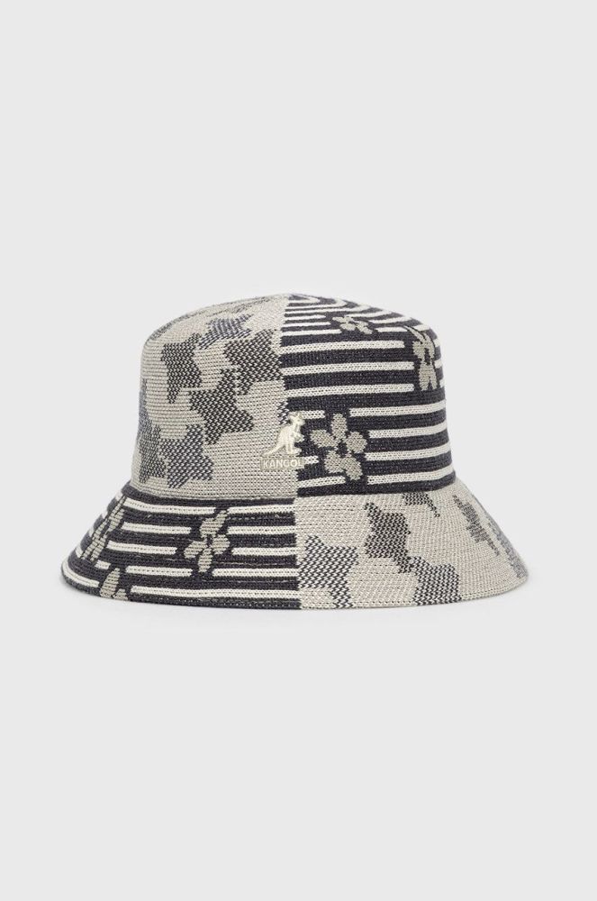 Капелюх з домішкою вовни Kangol колір сірий (2638182)