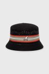 Капелюх з домішкою вовни Kangol колір чорний Капелюх з домішкою вовни Kangol колір чорний