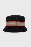 Капелюх з домішкою вовни Kangol колір чорний