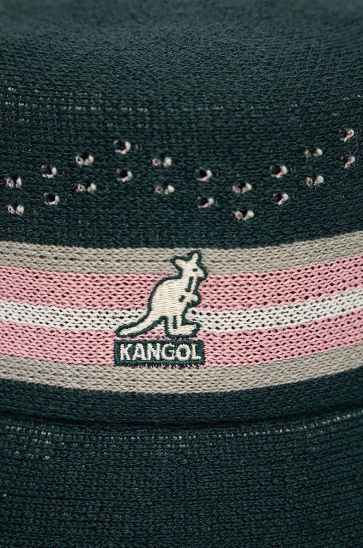 Капелюх з домішкою вовни Kangol колір зелений (2638195)