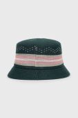 Капелюх з домішкою вовни Kangol колір зелений (2638195)