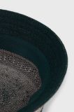 Капелюх з домішкою вовни Kangol колір зелений (2638195)