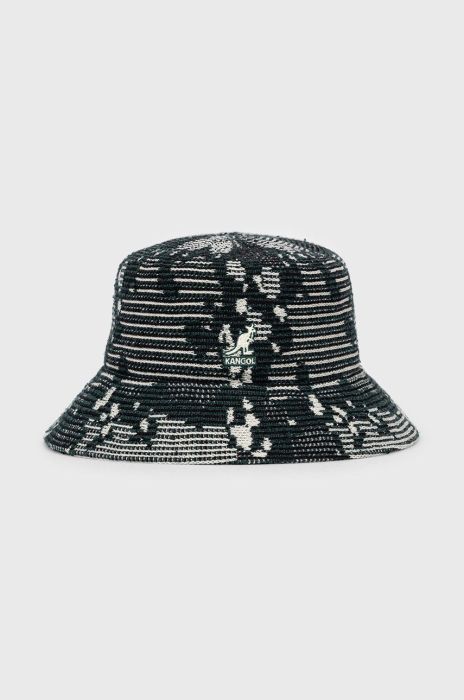 Капелюх з домішкою вовни Kangol колір зелений (2638197)
