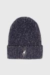Шапка з домішкою вовни Kangol колір синій Шапка з домішкою вовни Kangol колір синій