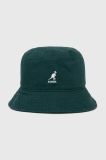 Бавовняний капелюх Kangol колір зелений з бавовни (2807437)