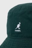 Бавовняний капелюх Kangol колір зелений з бавовни (2807437)