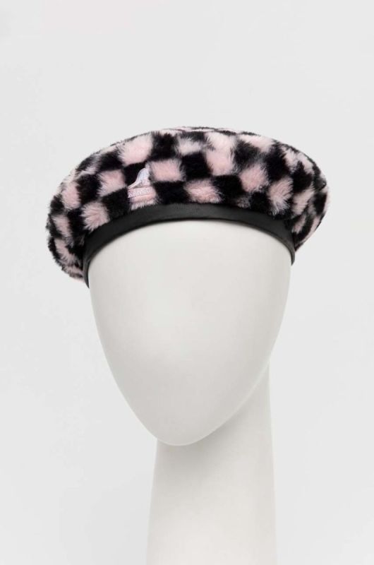 Берет Kangol колір рожевий фото 2