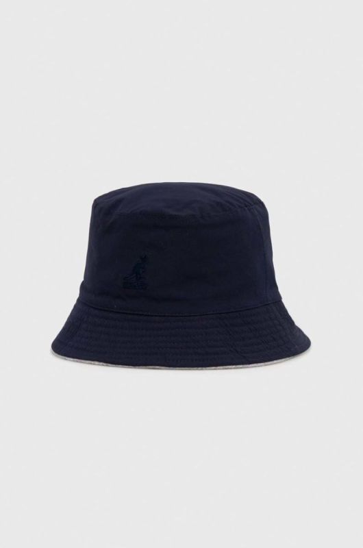 Двосторонній капелюх Kangol колір сірий фото 2