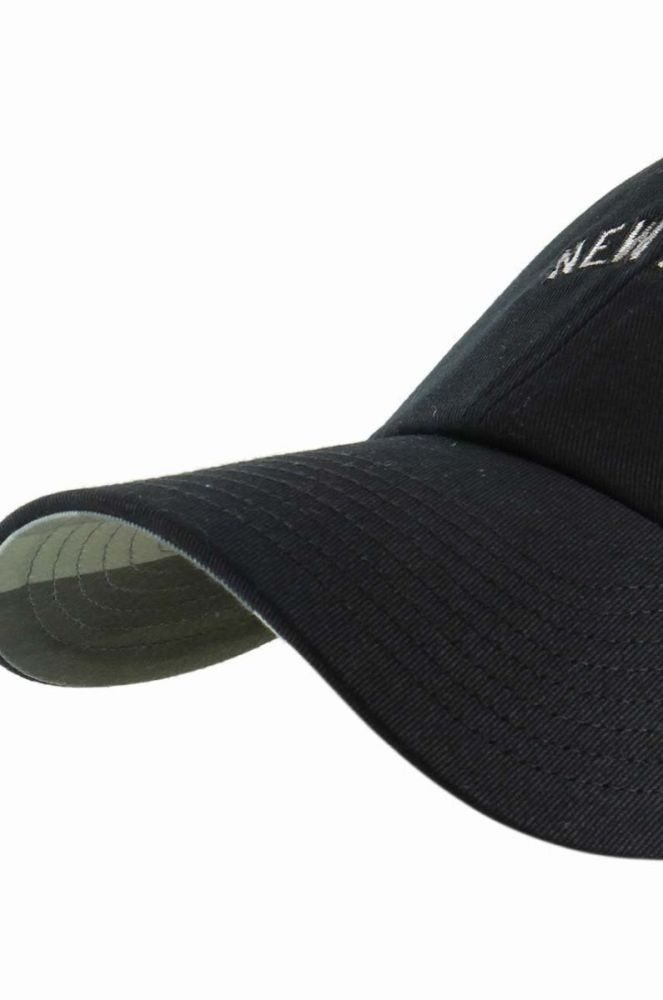 Бавовняна бейсболка 47brand MLB New York Yankees колір чорний з аплікацією (3278183) фото 2