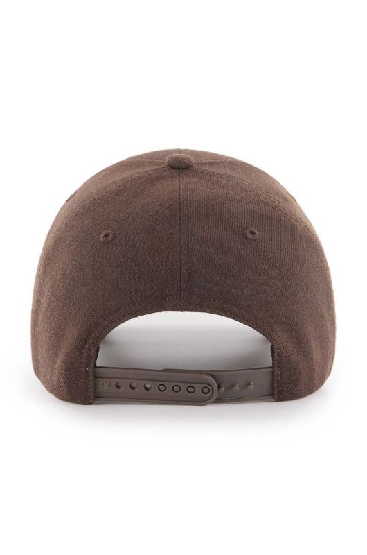 Кепка з домішкою вовни 47 brand MLB New York Yankees колір коричневий фото 2