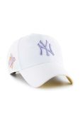Кепка з домішкою вовни 47brand MLB New York Yankees колір білий з аплікацією (3318288)