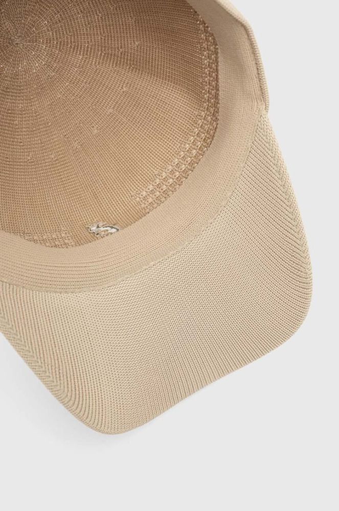Кепка Kangol колір бежевий фото 4