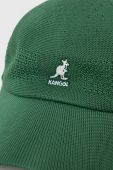 Кепка Kangol колір зелений однотонна (3076414)
