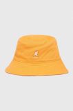 Бавовняний капелюх Kangol колір помаранчевий з бавовни