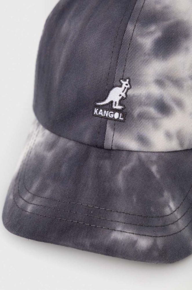 Бавовняна бейсболка Kangol колір сірий візерунок K4360.SM082-SM082 фото 4