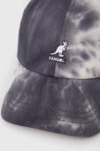 Бавовняна бейсболка Kangol колір сірий візерунок K4360.SM082-SM082