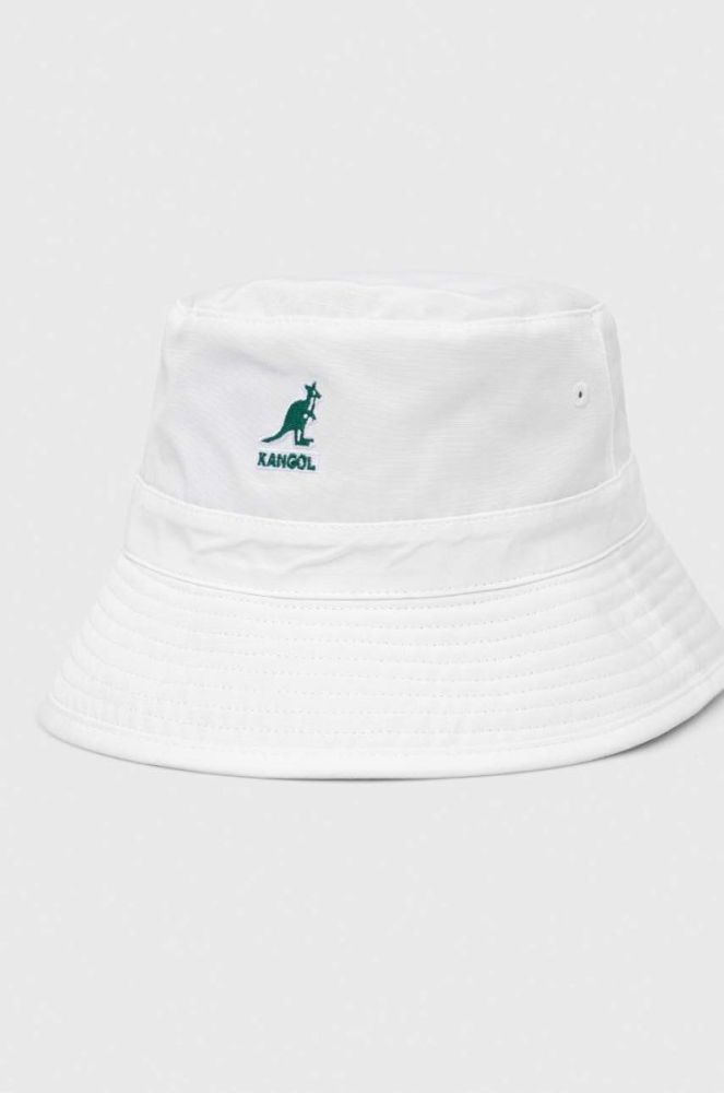 Двосторонній капелюх Kangol колір зелений фото 2