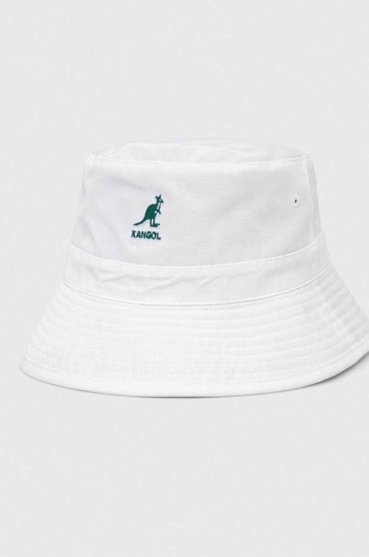 Двосторонній капелюх Kangol колір зелений фото 2