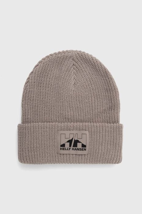 Шапка Helly Hansen колір сірий з товстого трикотажу (3465444)