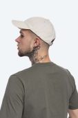 Бавовняна бейсболка Wood Wood Low Profile колір бежевий однотонна 12110804.7083-OFFWHITE