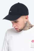 Бавовняна бейсболка Wood Wood Low Profile колір чорний однотонна 12110804.7083-OFFWHITE (3581354)