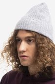 Вовняна шапка Wood Wood Luca колір сірий вовна 12230812.9052-LIGHTGREY