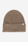 Вовняна шапка Wood Wood Luca колір коричневий вовна 12230812.9052-LIGHTGREY Вовняна шапка Wood Wood Luca колір коричневий вовна 12230812.9052-LIGHTGREY