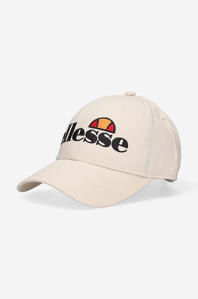 Бавовняна бейсболка Ellesse Ragusa Cap колір бежевий SAMA1689-cream