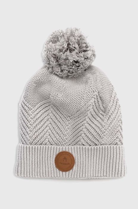 Шапка Cabaia колір сірий Шапка Cabaia колір сірий