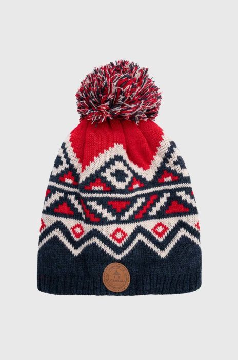 Шапка Cabaia колір синій з товстого трикотажу