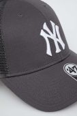 Кепка 47brand MLB New York Yankees колір сірий з аплікацією (3599782)