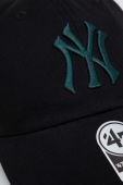 Кепка 47brand MLB New York Yankees колір чорний з аплікацією (3599311)