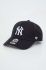 Бавовняна бейсболка 47brand MLB New York Yankees колір синій з аплікацією (3599493)