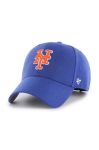 Кепка з домішкою вовни 47brand MLB New York Mets з аплікацією колір блакитний