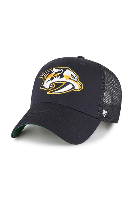 Кепка 47brand NHL Nashville Predators колір синій з аплікацією