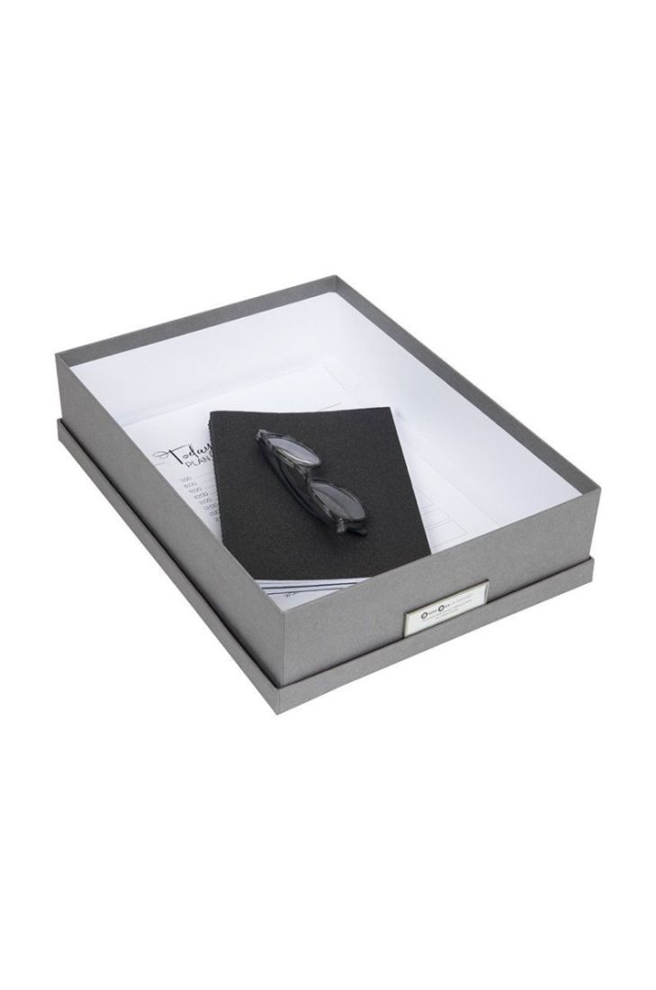 Bigso Box of Sweden коробка для зберігання Oskar колір сірий (2469997)
